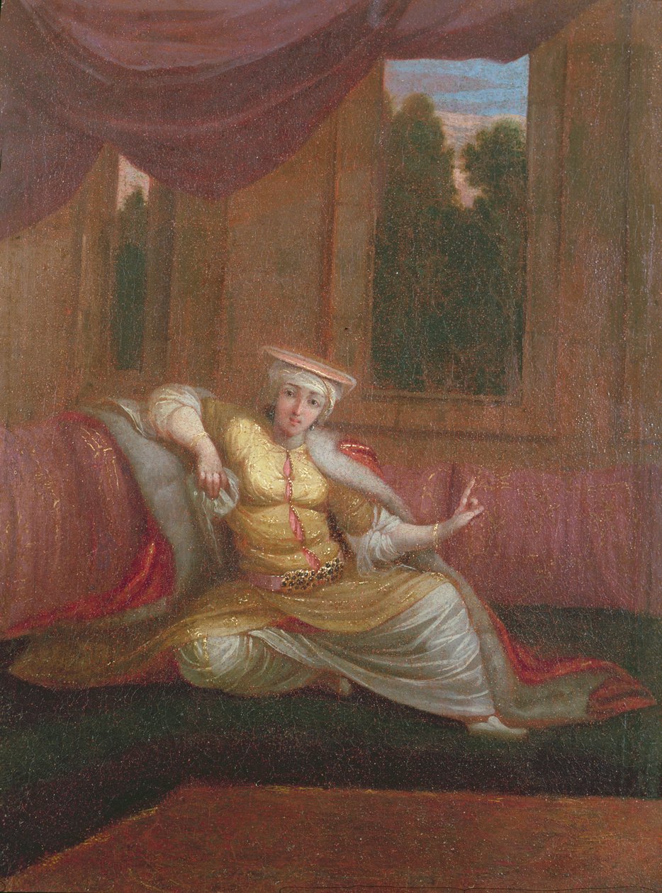 Sultans elskerinde af Jean Baptiste Vanmour