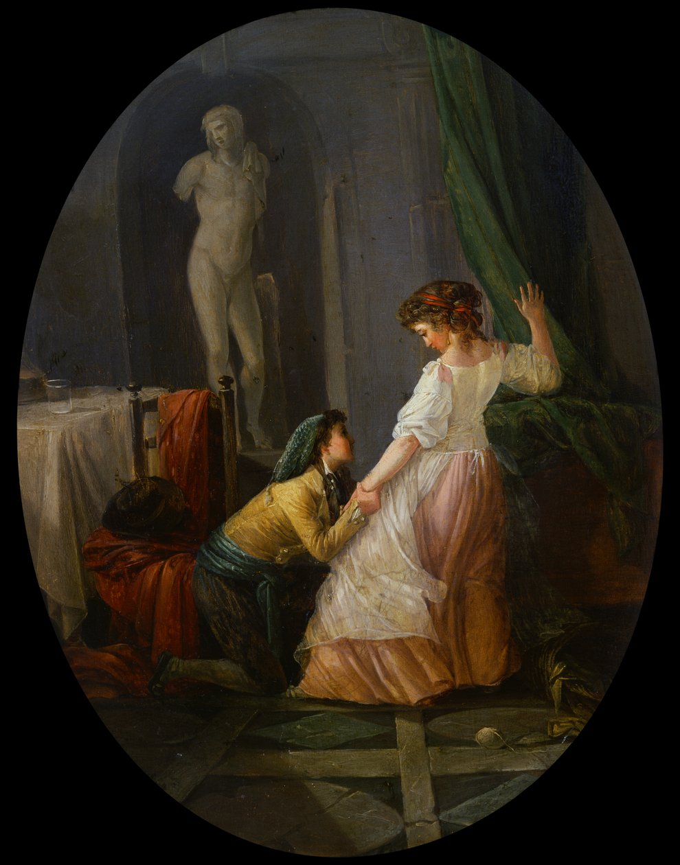 Passerer Fancy af Jean Baptiste attr. to Mallet