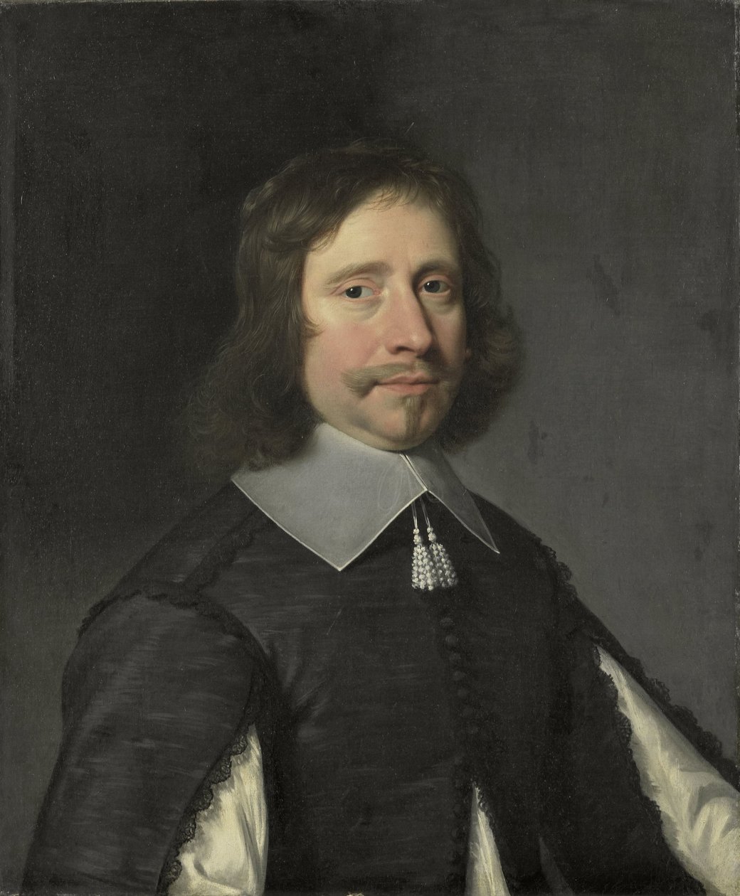 Portræt af en mand, muligvis Philippe de la Trémoïlle, greve af Olonne af Jean Baptiste de Champaigne (attributed to)