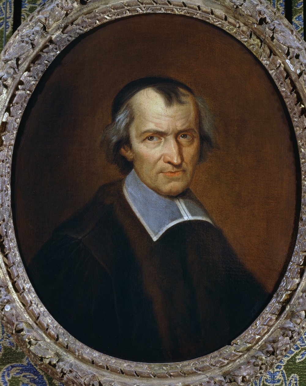 Portræt af Antoine Arnauld (1612-1694), fransk jansenist-teolog, maleri af Jean Baptiste de Champaigne (1631-1681) af Jean Baptiste de Champaigne