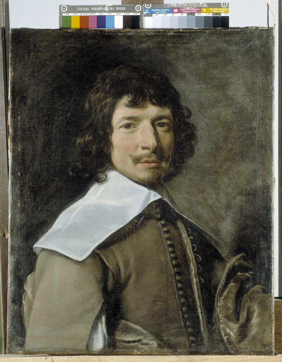 Portræt af en mand, også kaldet "Manden i gråt" (olie på lærred) af Jean Baptiste de Champaigne