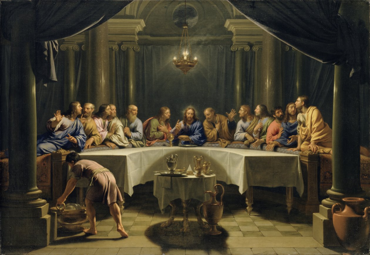 Den sidste nadver, ca. 1678 af Jean Baptiste de Champaigne