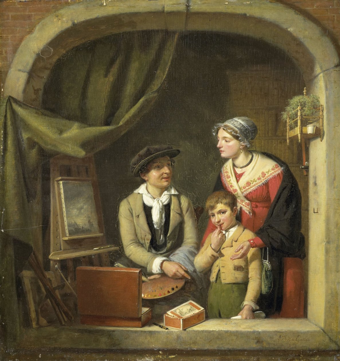 At blive maler af Jean Baptiste van Eycken