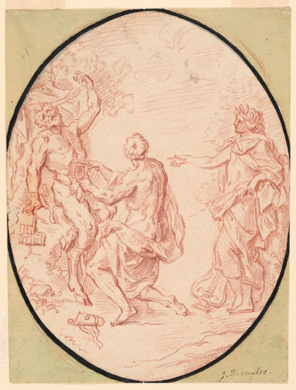 Affyring af Marsyas af Jean Baptiste van Loo