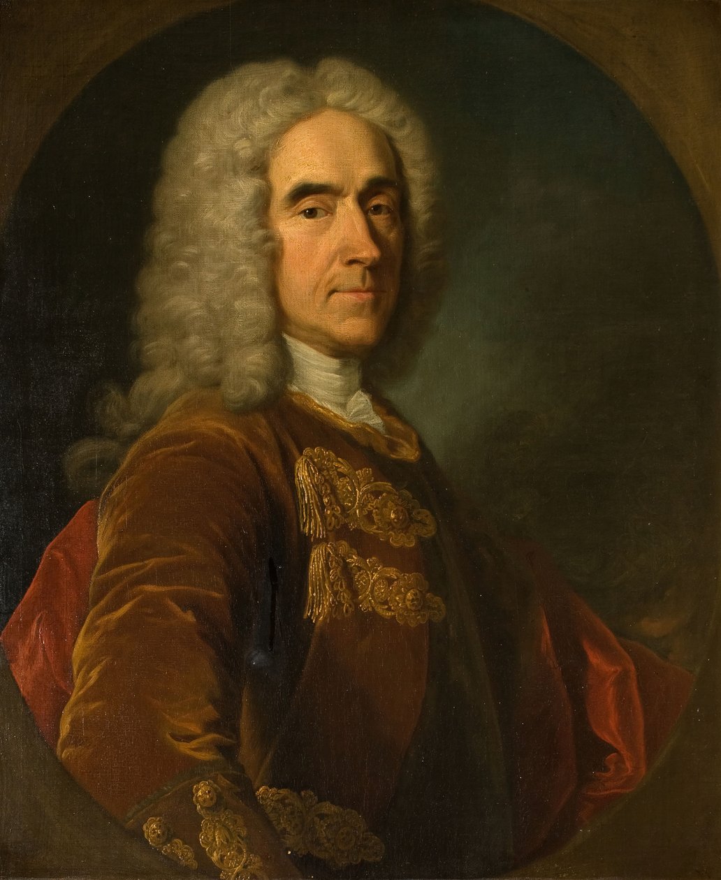 Portræt af Sir Richard Temple, 4. Viscount of Birmingham, 1738-42. af Jean Baptiste van Loo