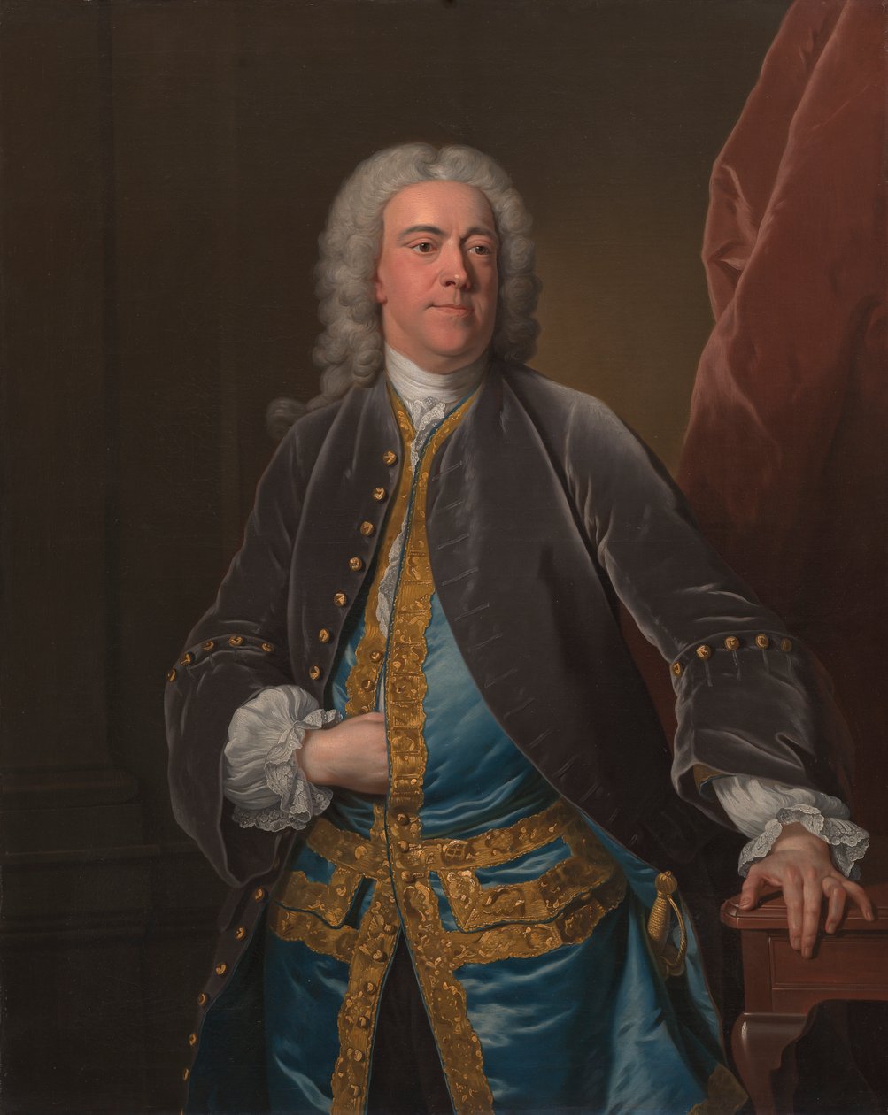 Rt. Ærede Stephen Poyntz fra Midgham, Berkshire af Jean Baptiste van Loo
