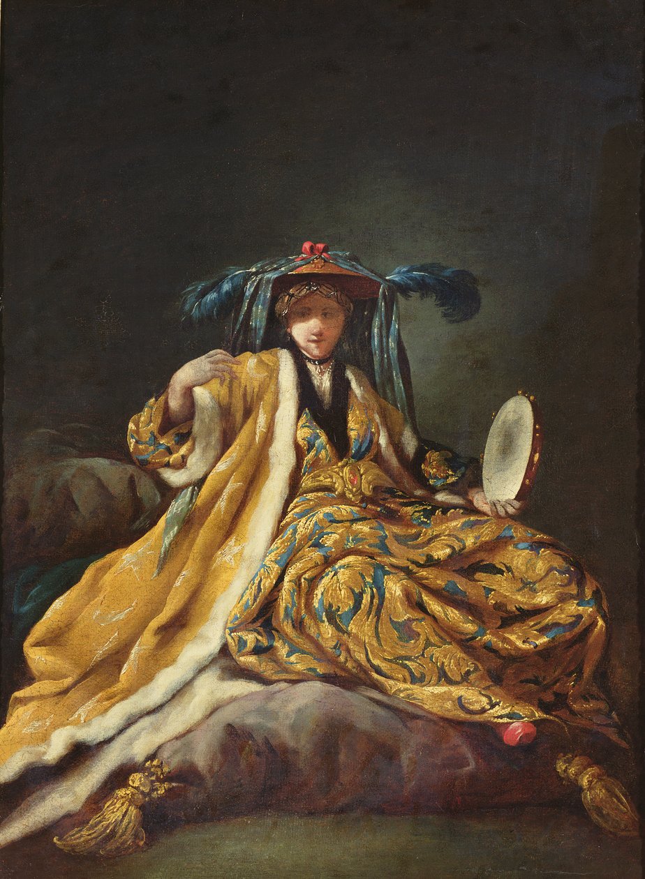 En græsk Sultana, 1748 af Jean Barbault