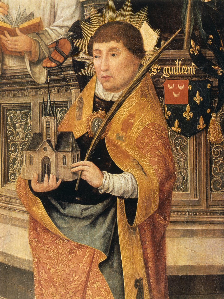 Bebudelsesdetalje, 1516-1517 af Jean the Elder Bellegambe