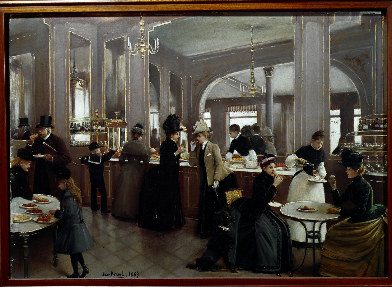 Gloppe konditori af Jean Beraud