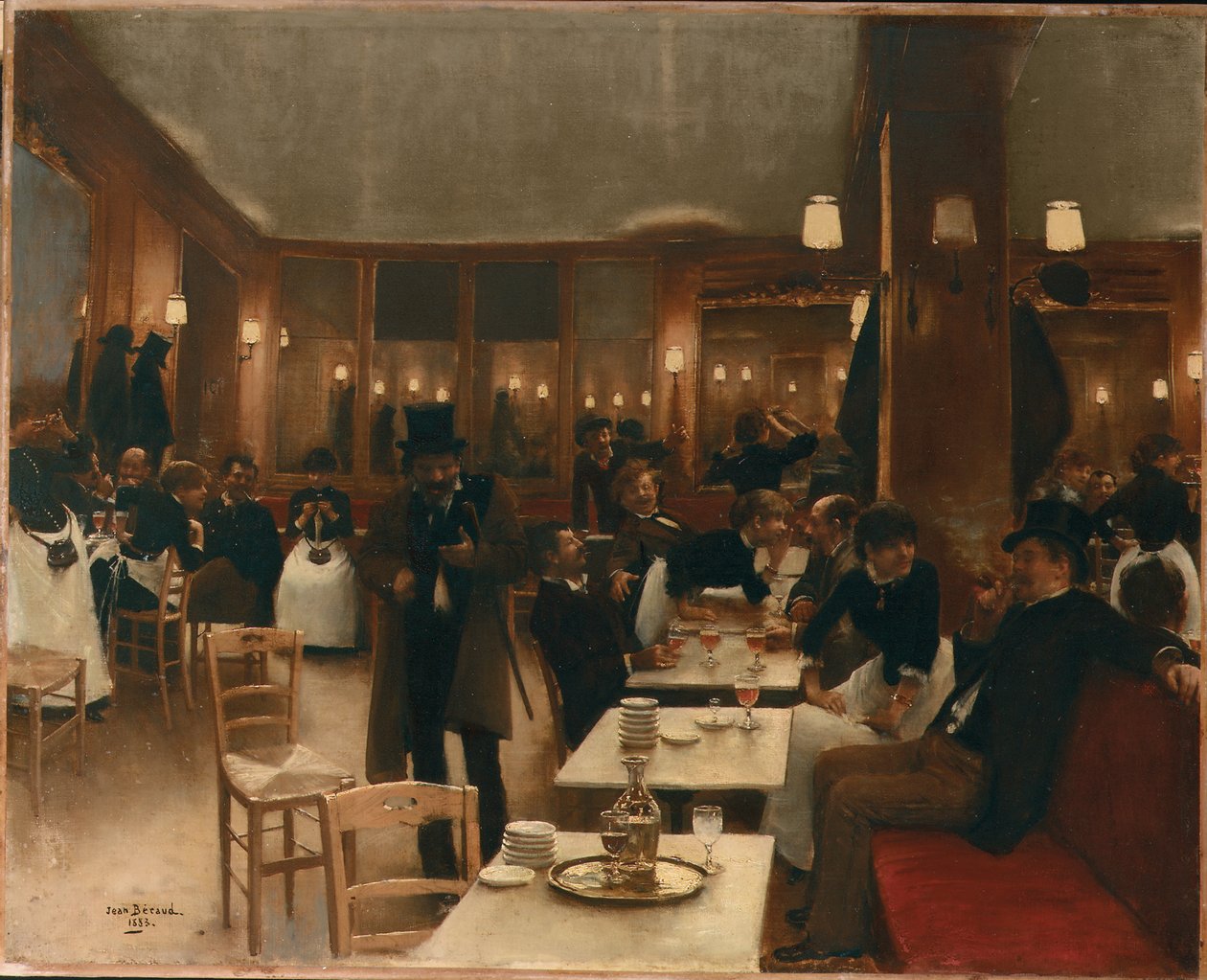Bryggeriet, 1883 af Jean Beraud