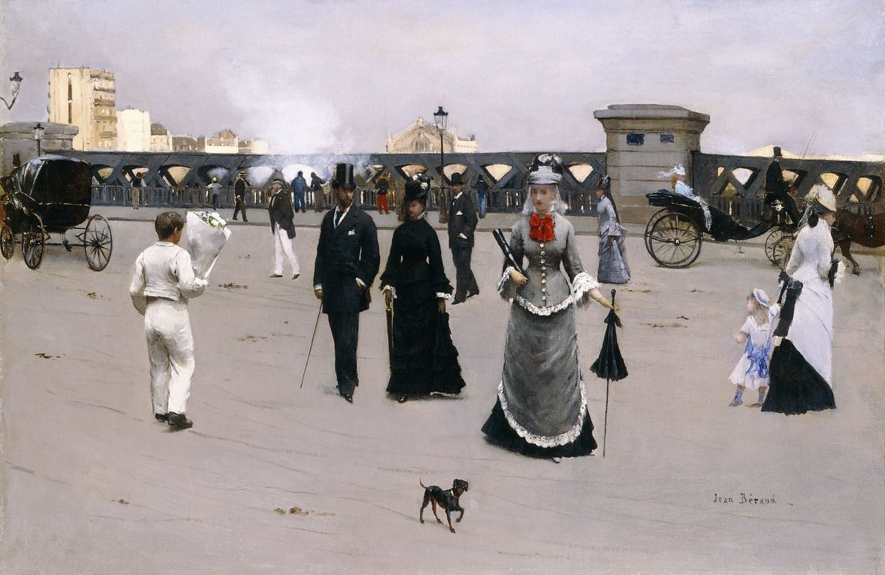 Europas bro, ca. 1875 af Jean Beraud