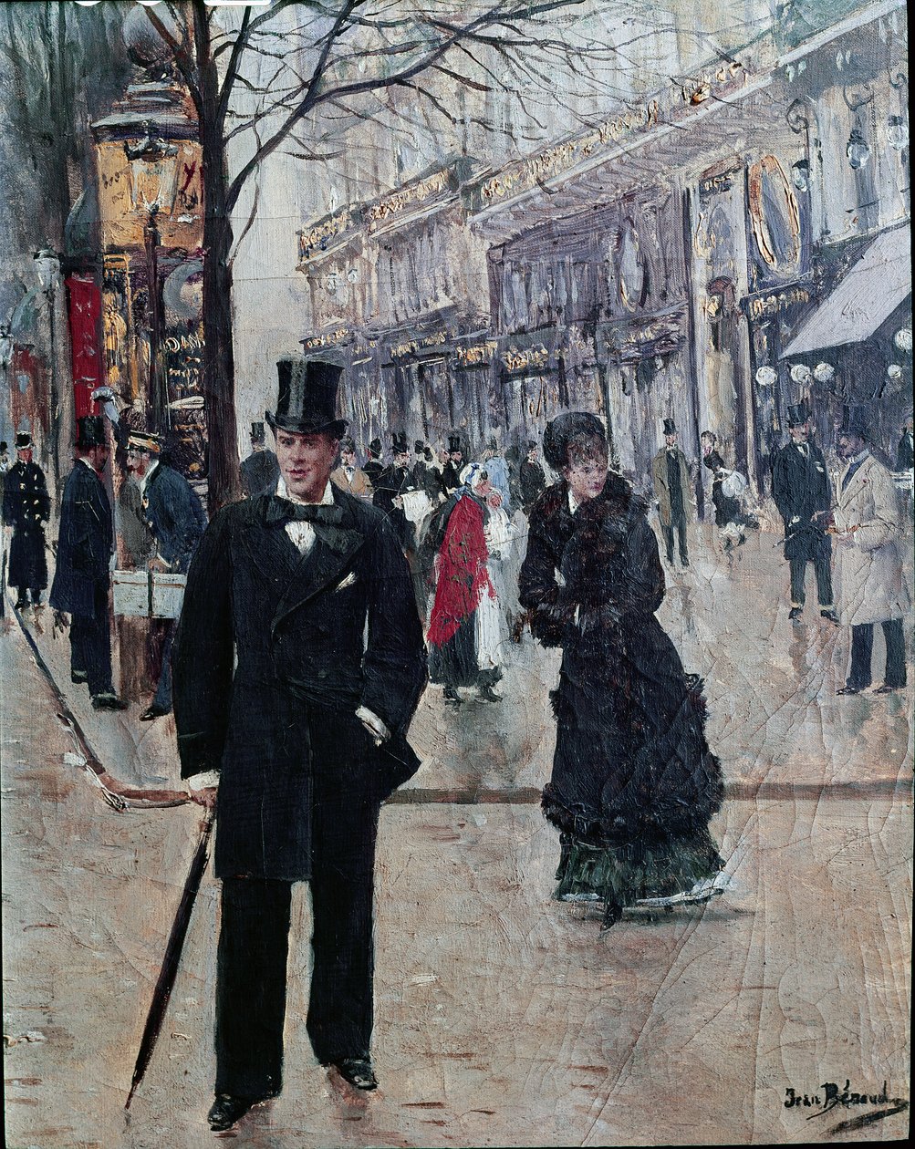 På boulevarden af Jean Beraud