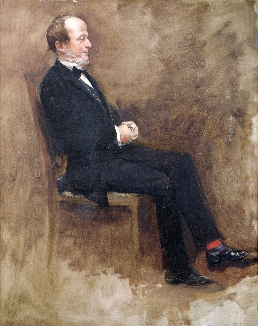 Portræt af John Lemoine (studie for Hansard) af Jean Beraud