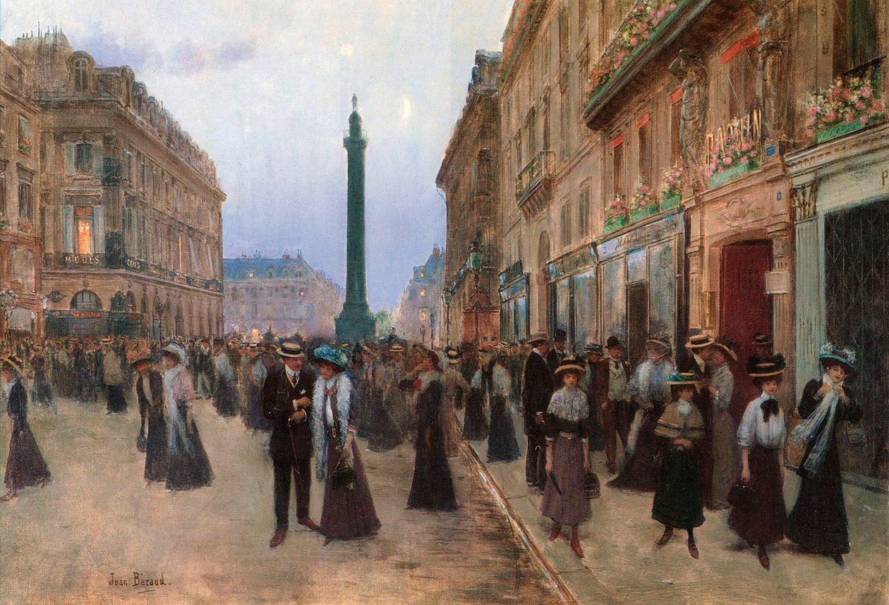 Rue de la Paix, Paris, 1907. af Jean Beraud