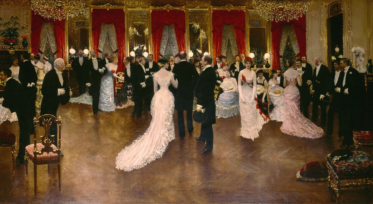 Bolden, maleri af Jean Beraud af Jean Beraud