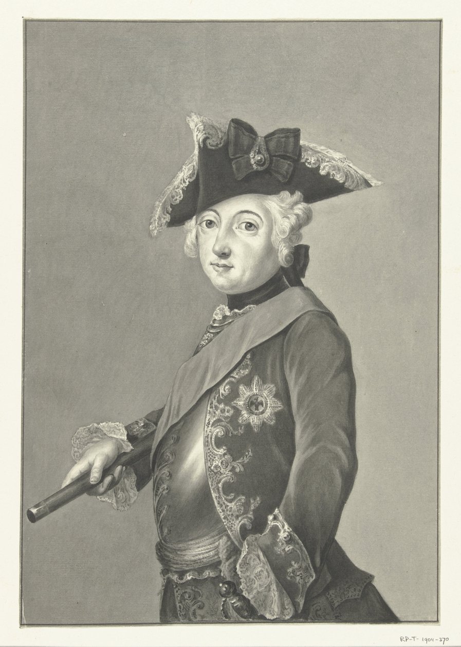 Portræt af Friedrich Wilhelm III af Jean Bernard
