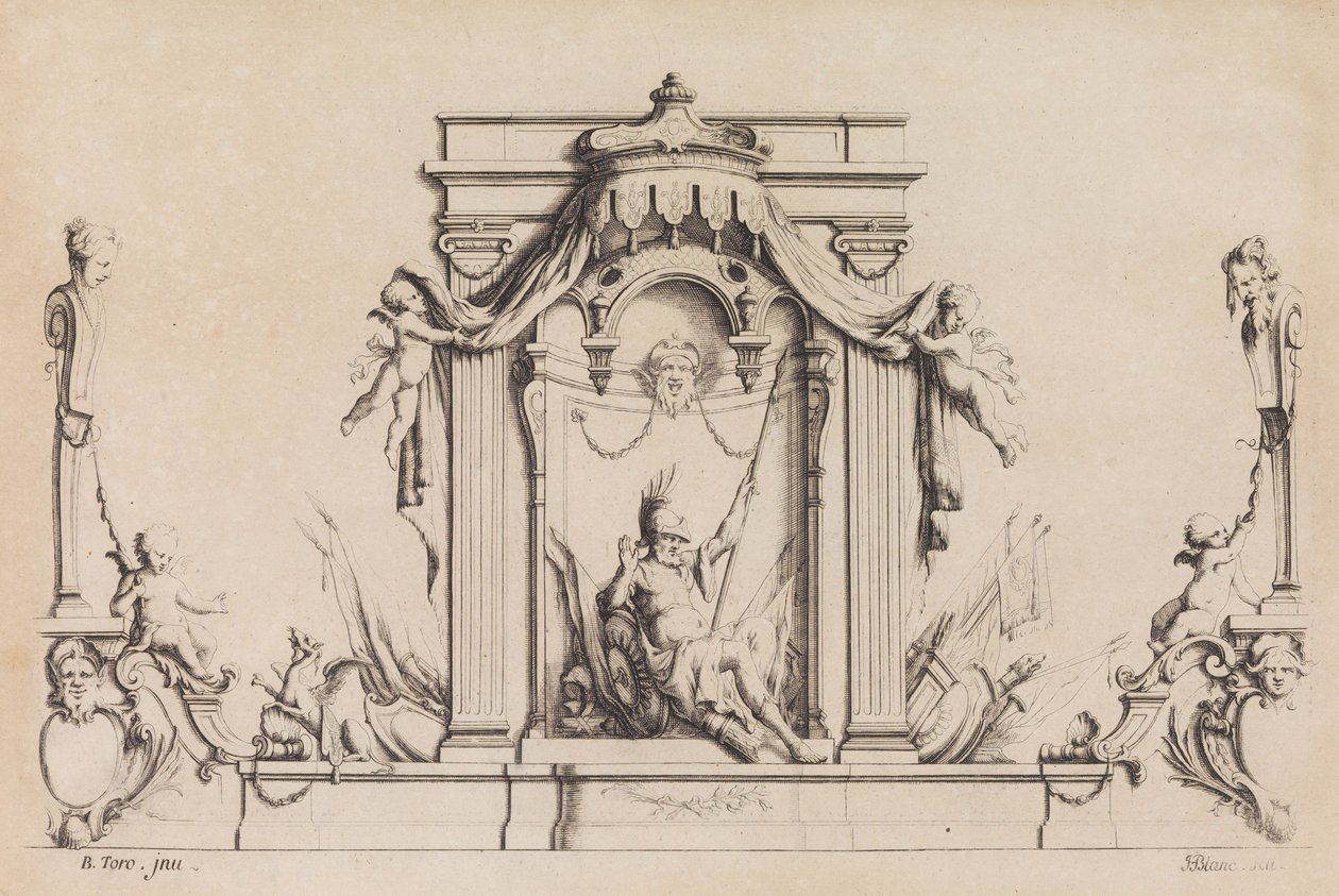 Designs til mange anvendelser Opfundet af M. B. Toro, 1718 eller senere, 1718 eller senere. af Jean Bernard Toro