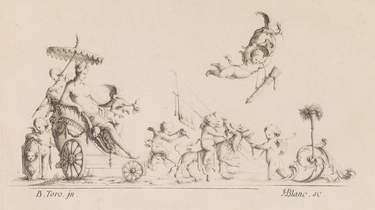 Designs til mange anvendelser Opfundet af M. B. Toro, 1718 eller senere, 1718 eller senere. af Jean Bernard Toro