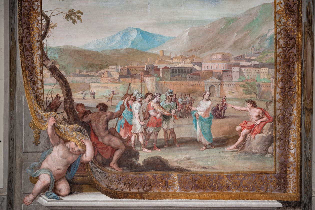 Bacchus, Lycurgus og Hermes Trismegistus af Jean Boulanger