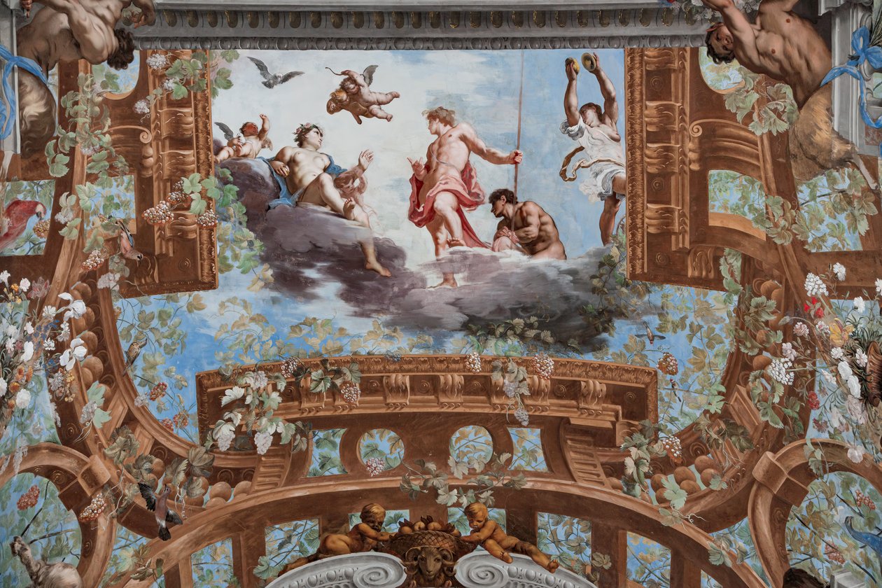 Bacchus og Venus og putti af Jean Boulanger