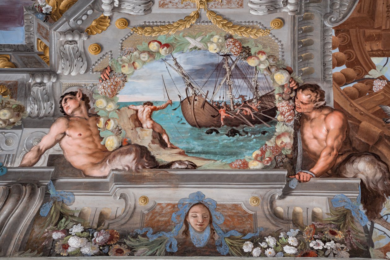 Bacchus forvandler piraterne til delfiner af Jean Boulanger