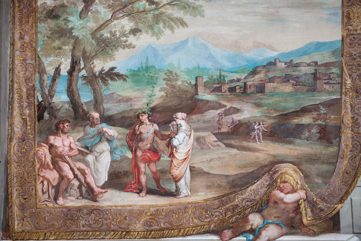 Grædende Bacchus og Ariadne af Jean Boulanger