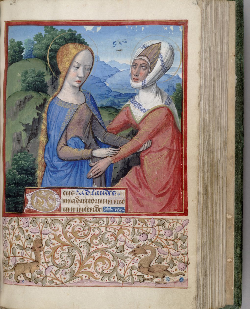 Visitationstidens Bog, 1485-1499 af Jean Bourdichon