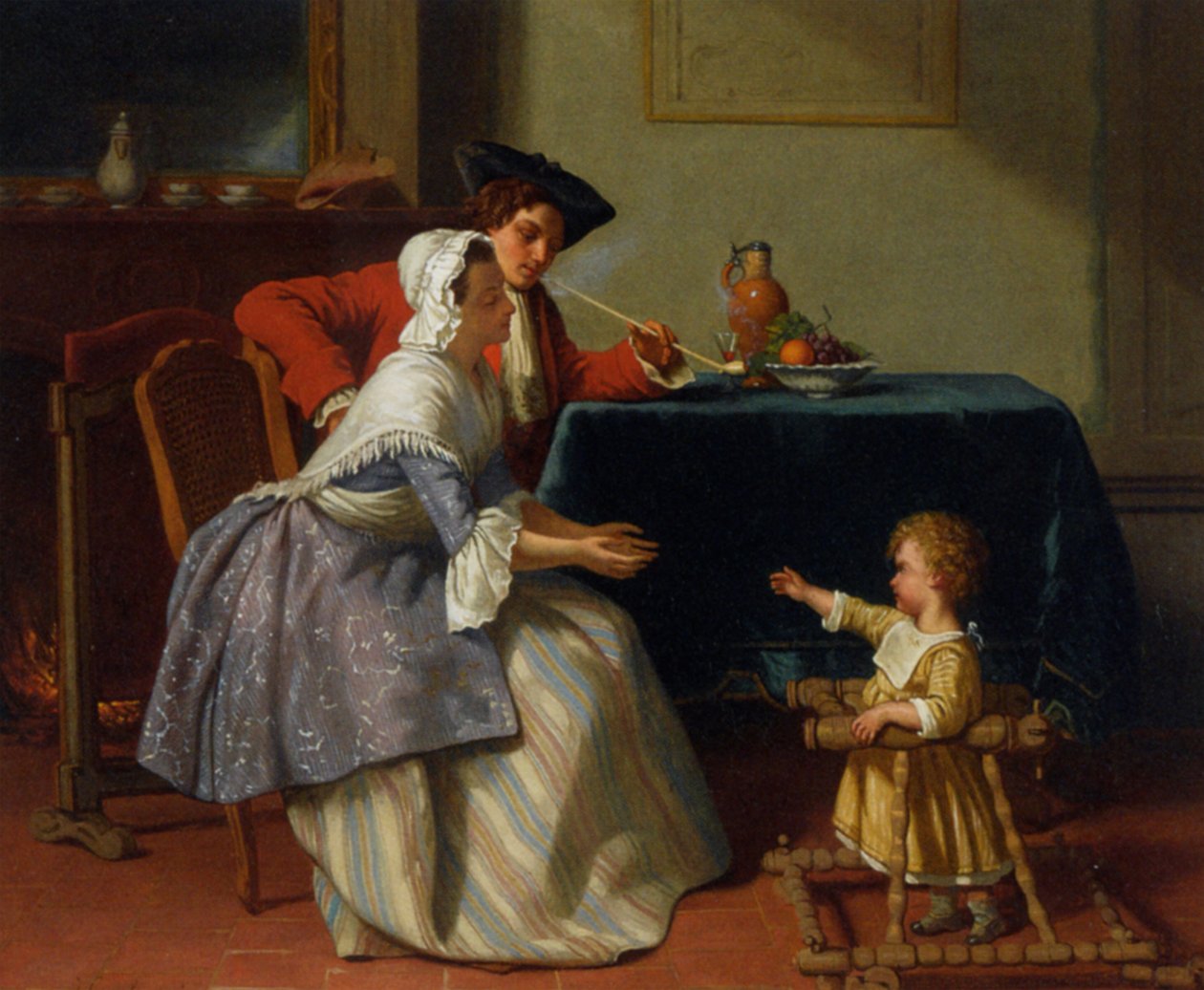 Babys første skridt af Jean Carolus