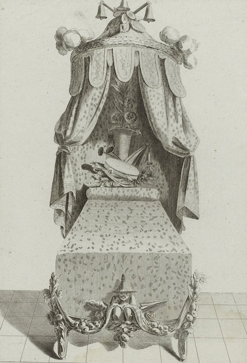 Kinesisk seng, udgivet i midten af ​​1770