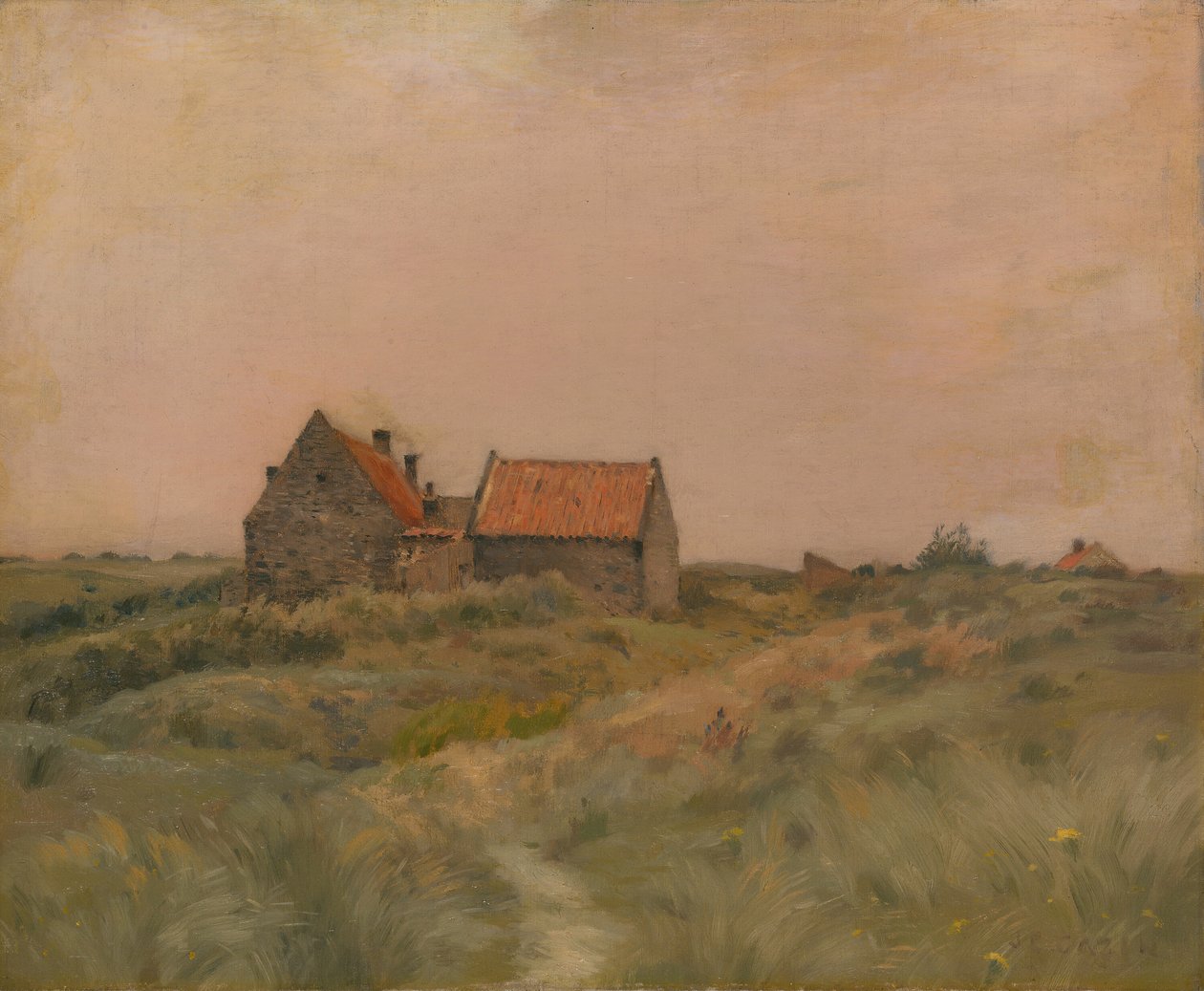 oktoberdag, 189093. af Jean Charles Cazin