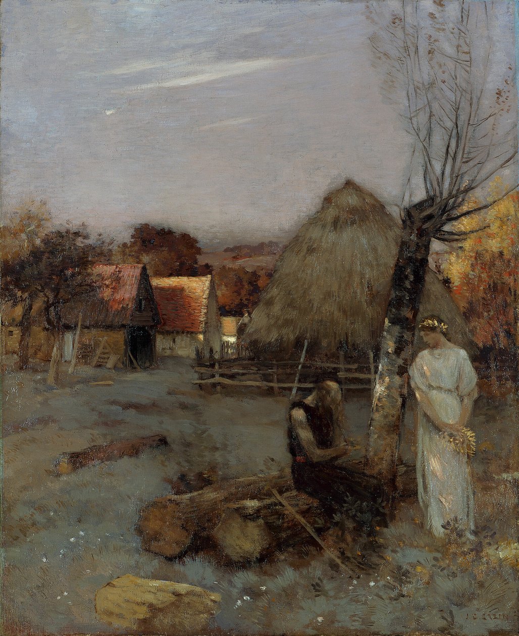Theokrit af Jean Charles Cazin