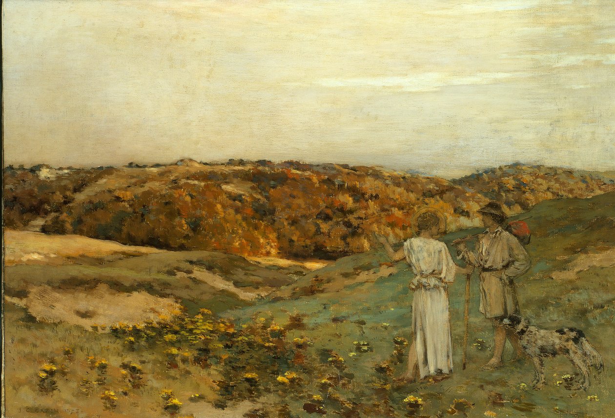 Tobias og englen af Jean Charles Cazin