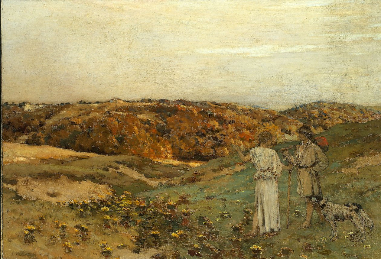 Tobias og englen, 1878 af Jean Charles Cazin