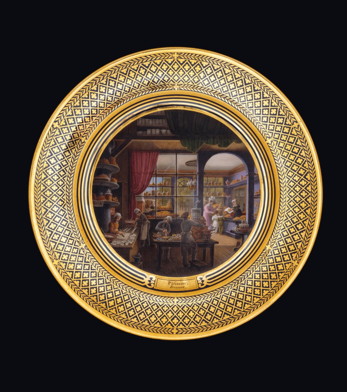 Dessert, ca. 1820-35 af Jean Charles Develly