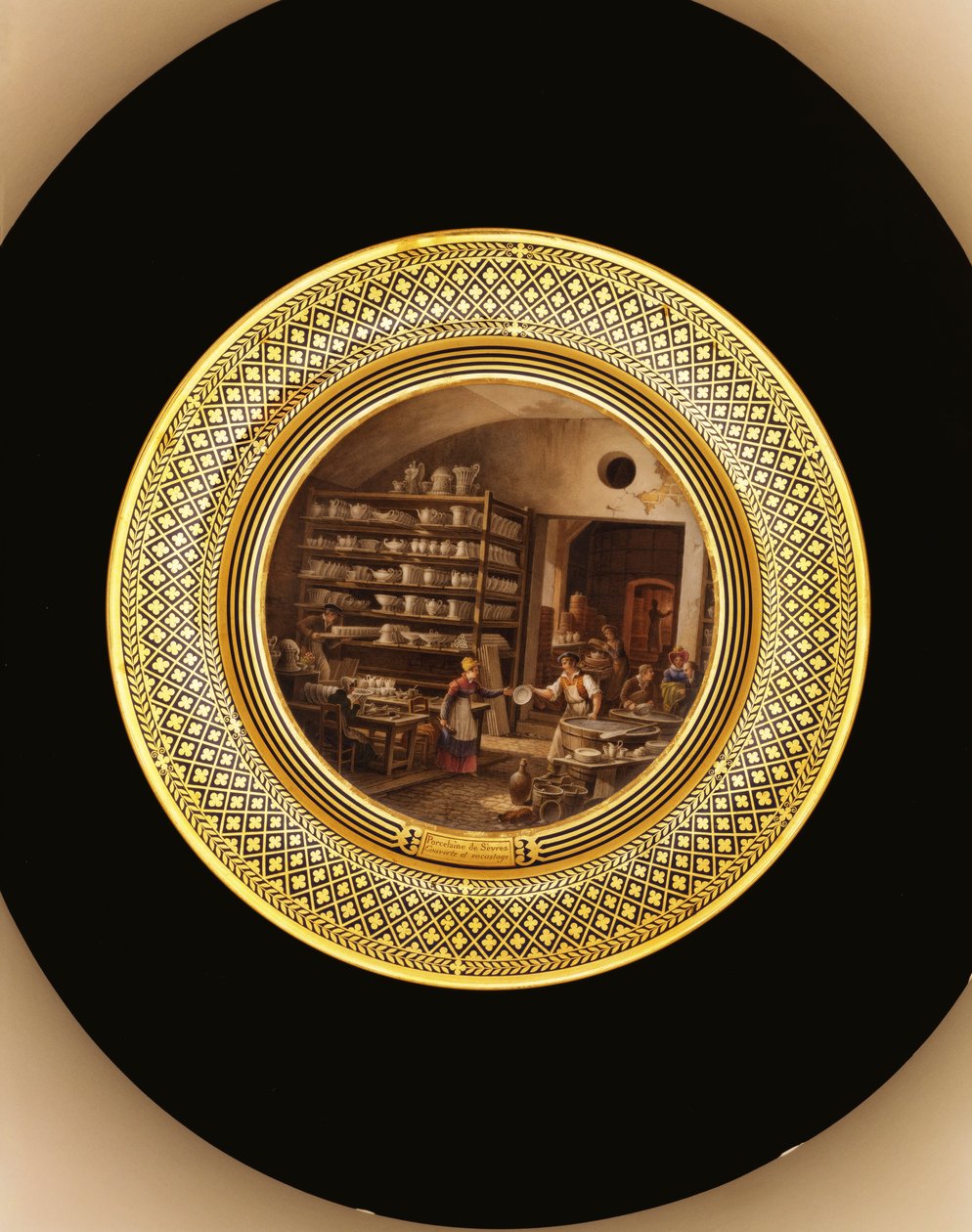 Sevres porcelæn, ca. 1820-35 (porcelæn) af Jean Charles Develly