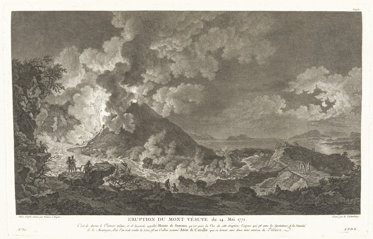 Malerisk rejse eller beskrivelse af kongerigerne Napoli og Sicilien [vol. 1] af Jean Claude Richard de Saint Non