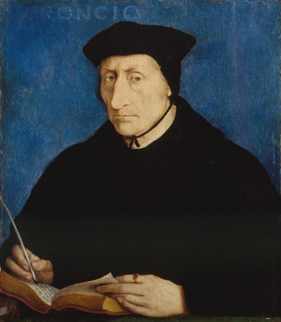Guillaume Budé, ca. 1536 (olie på træ) af Jean Clouet
