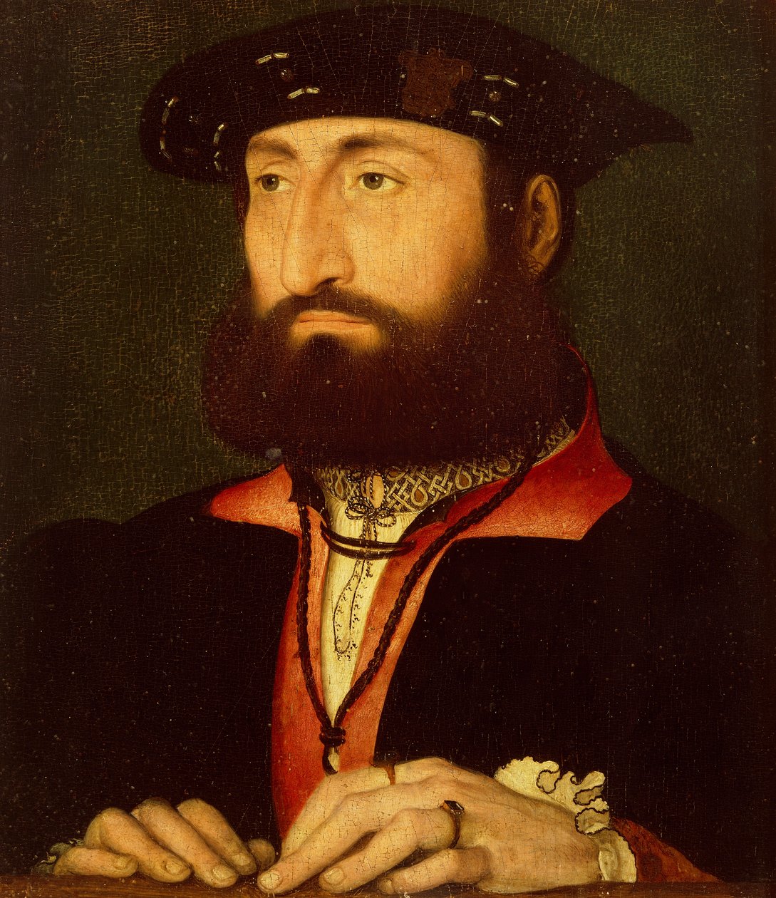 Portræt af Louis af Cleves, greve af Nevers, af Jean Clouet af Jean Clouet