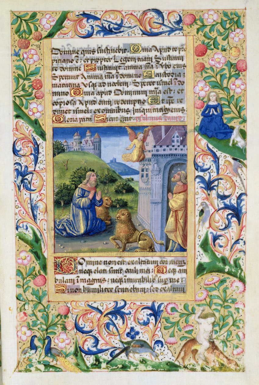 Fru Lat. Q.v.I.126 Anthony den Store og Eremitten Paul, fra Louis dOrleans