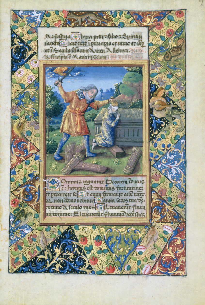 Fru Lat. Q.v.I.126 fol.19 Isaacs offer, fra Louis dOrleans
