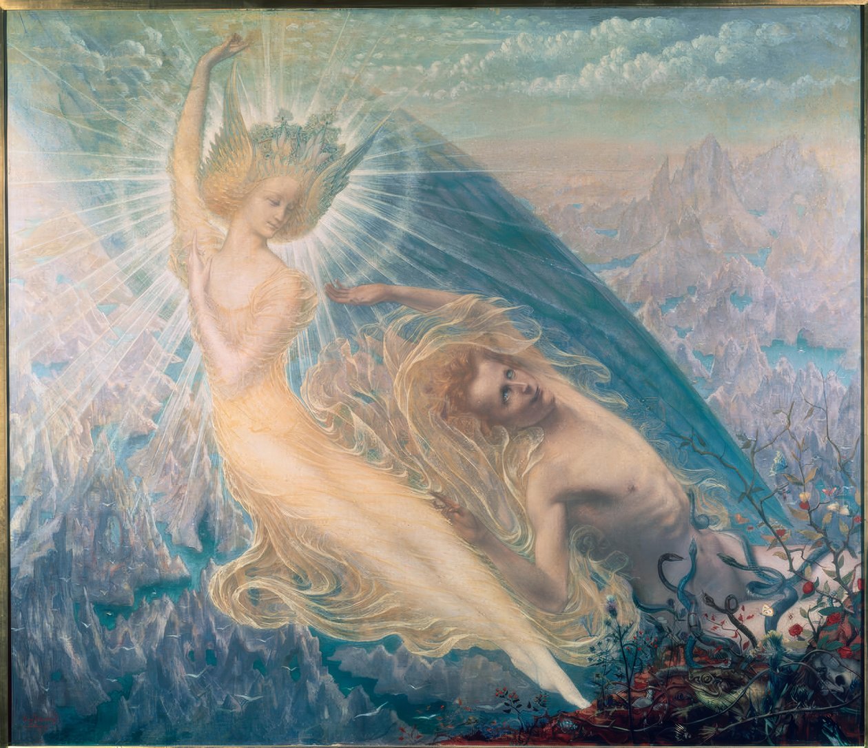 Pragtfuldhedens engel af Jean Delville