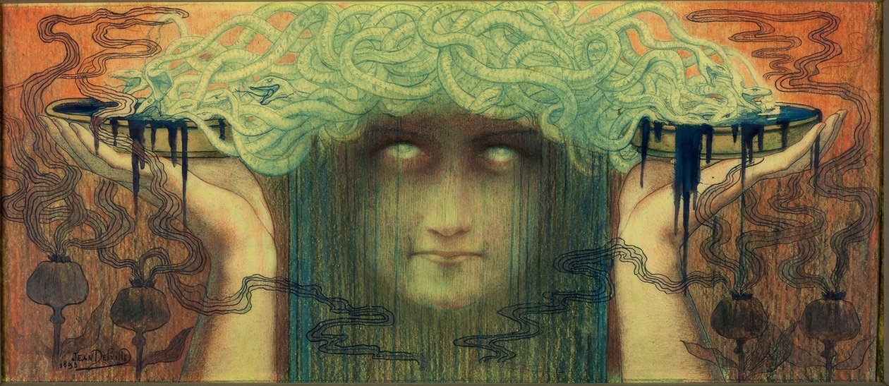Meduse af Jean Delville