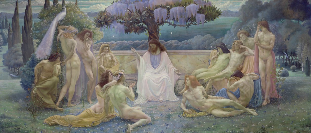 Platons skole af Jean Delville