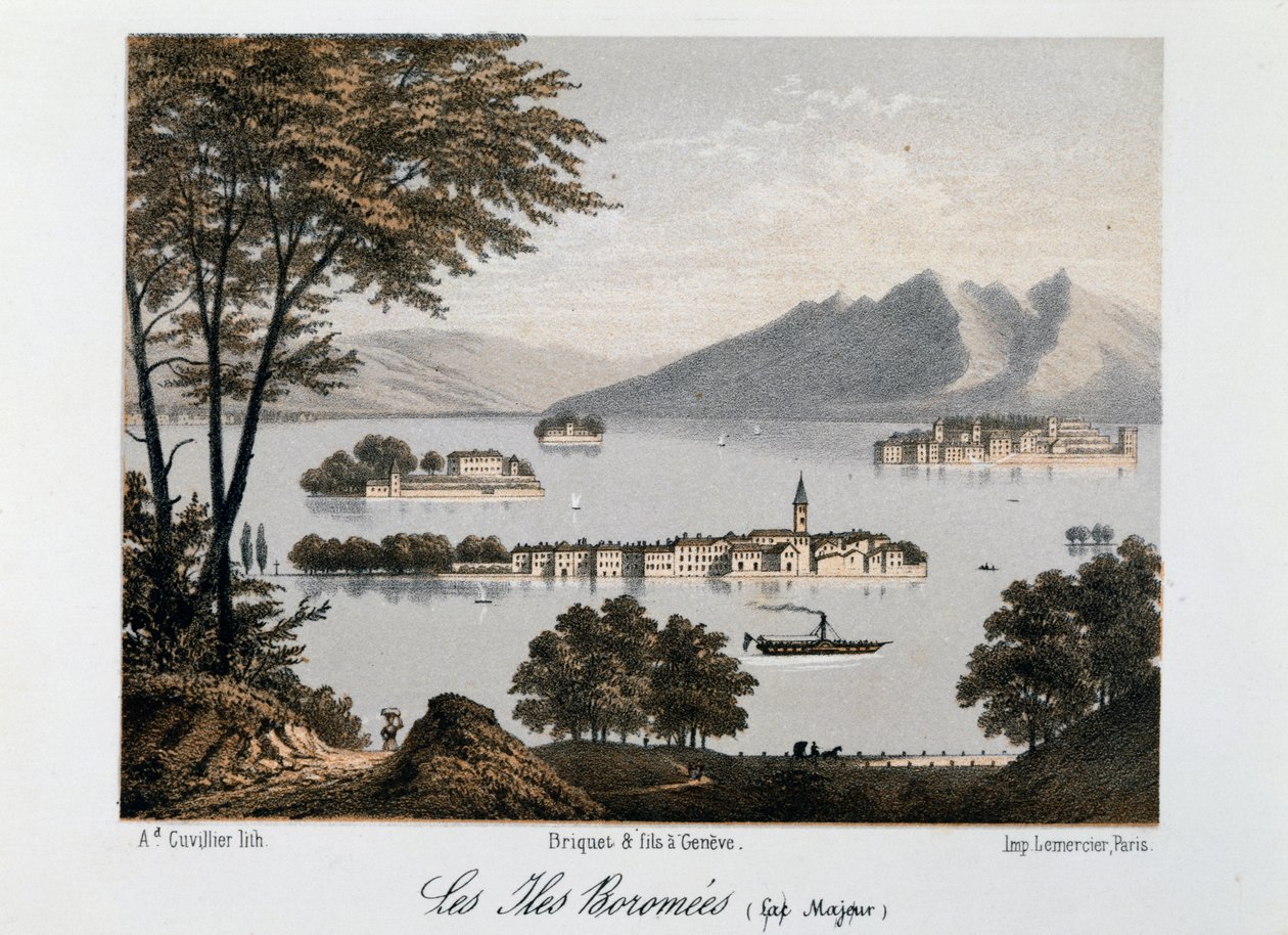 Borromæiske øer (Lago Maggiore) af Jean Dubois