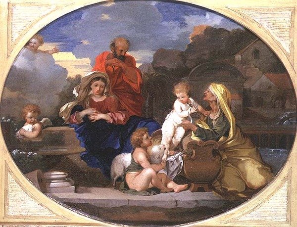 Den hellige familie af Jean Dubois