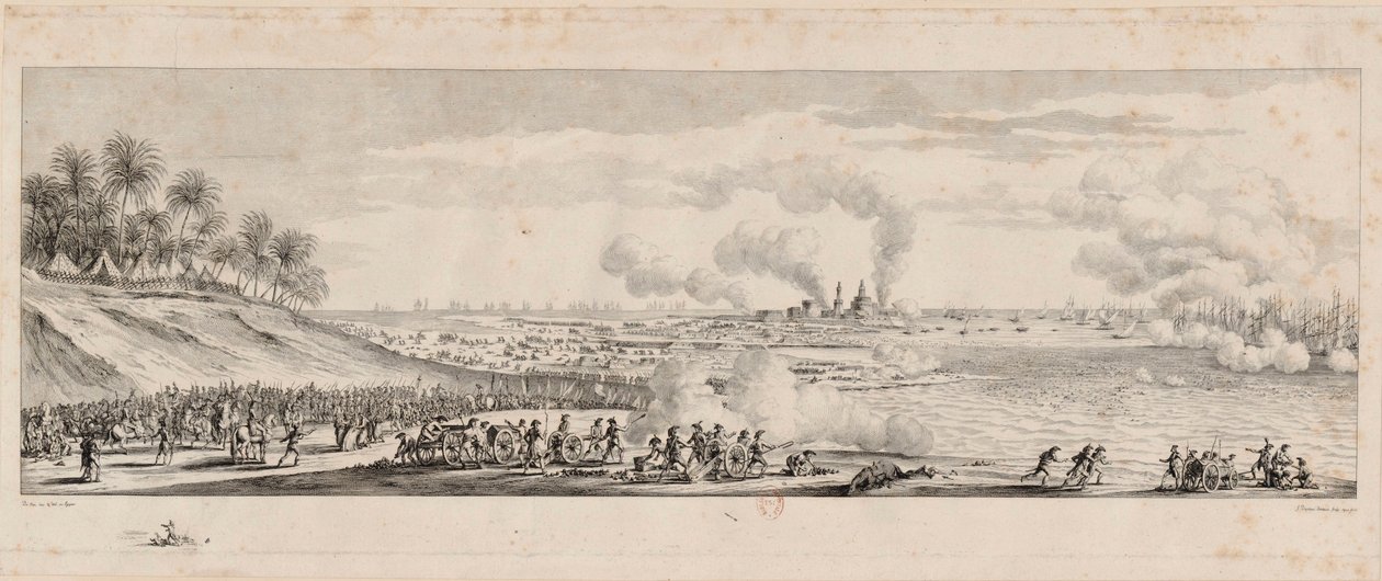 Slaget ved Aboukir, 25. juli 1799, 1802. af Jean Duplessis Bertaux