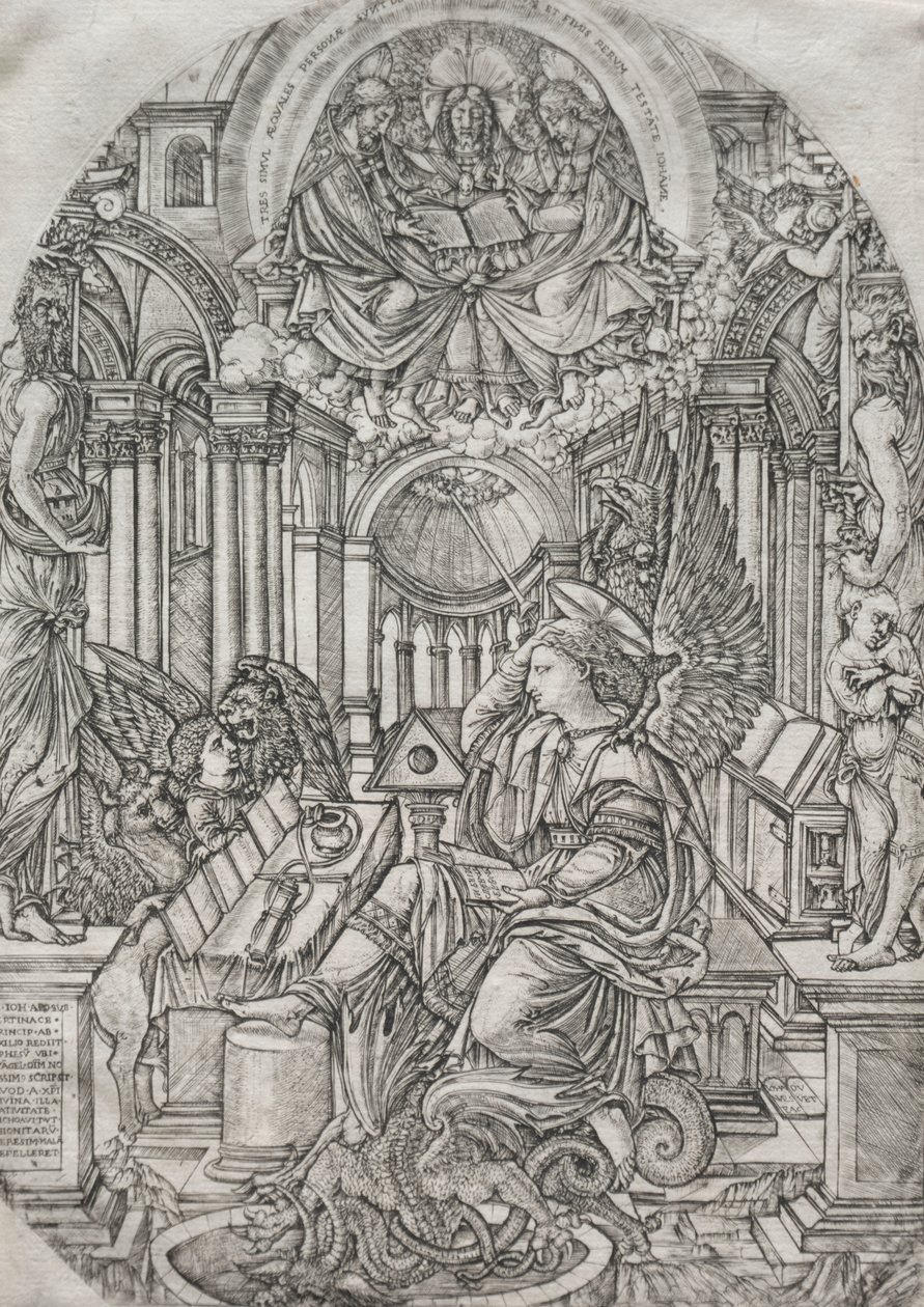 Apokalypsen: Johannes evangelistens åbenbaring af Jean Duvet