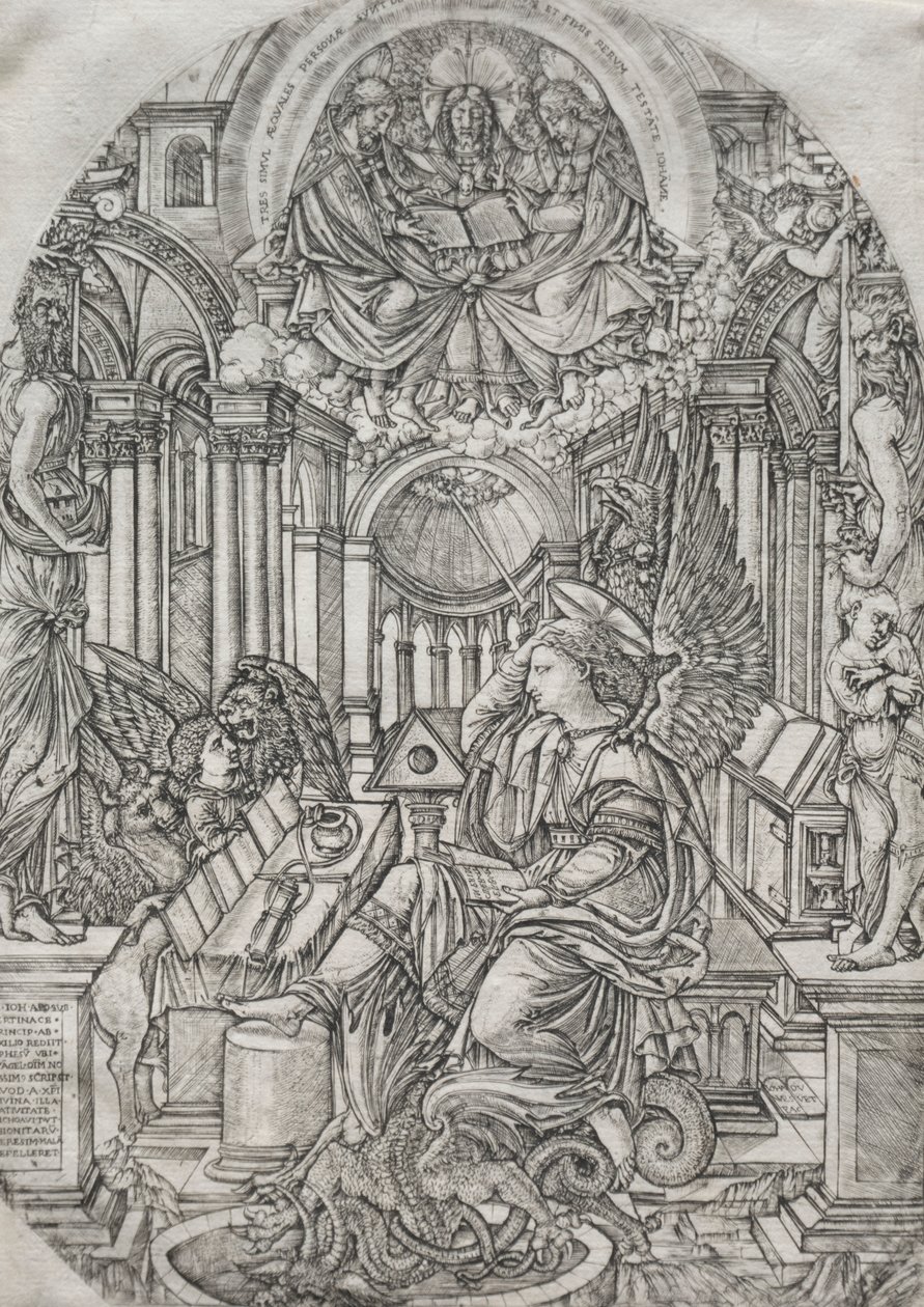Apokalypsen: Johannes evangelistens åbenbaring. af Jean Duvet