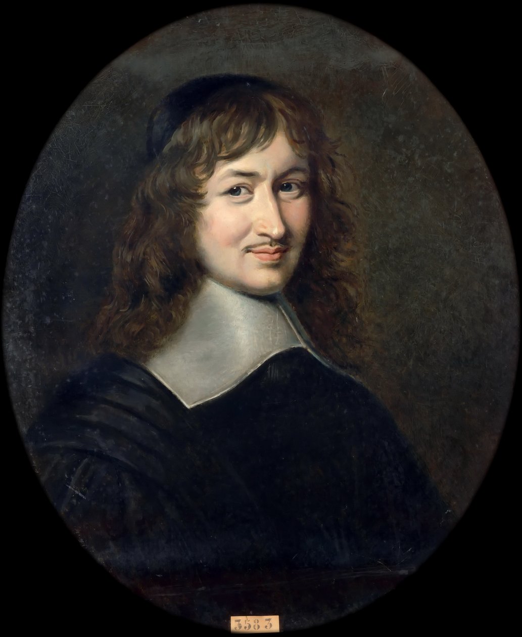 Portræt af Nicolas Fouquet 1615-1680 af Jean Edouard Lacretelle
