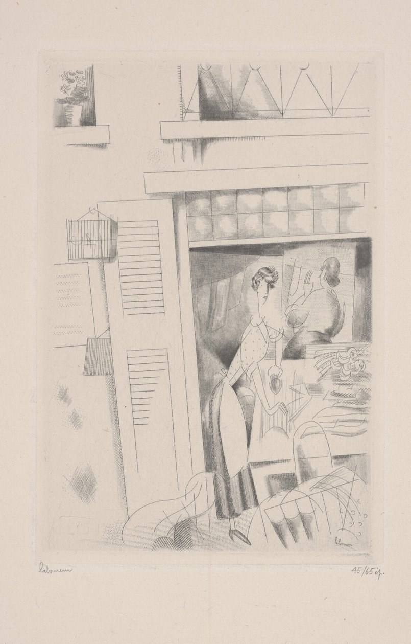 Vaskeren af Jean Emile Laboureur